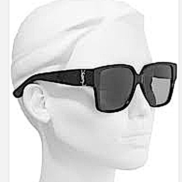 SAINT LAURENT 55MM Oversized Square Sunglasses black - Picture 11 of 16